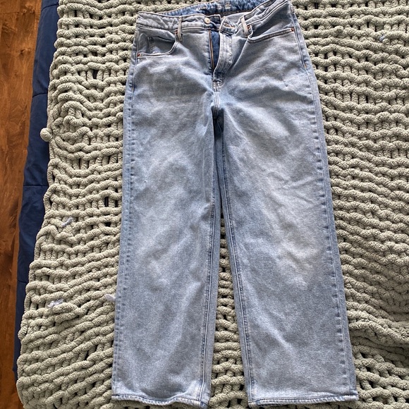 Old Navy Extra High-Rise Sky-Hi Wide Leg - Picture 2 of 2